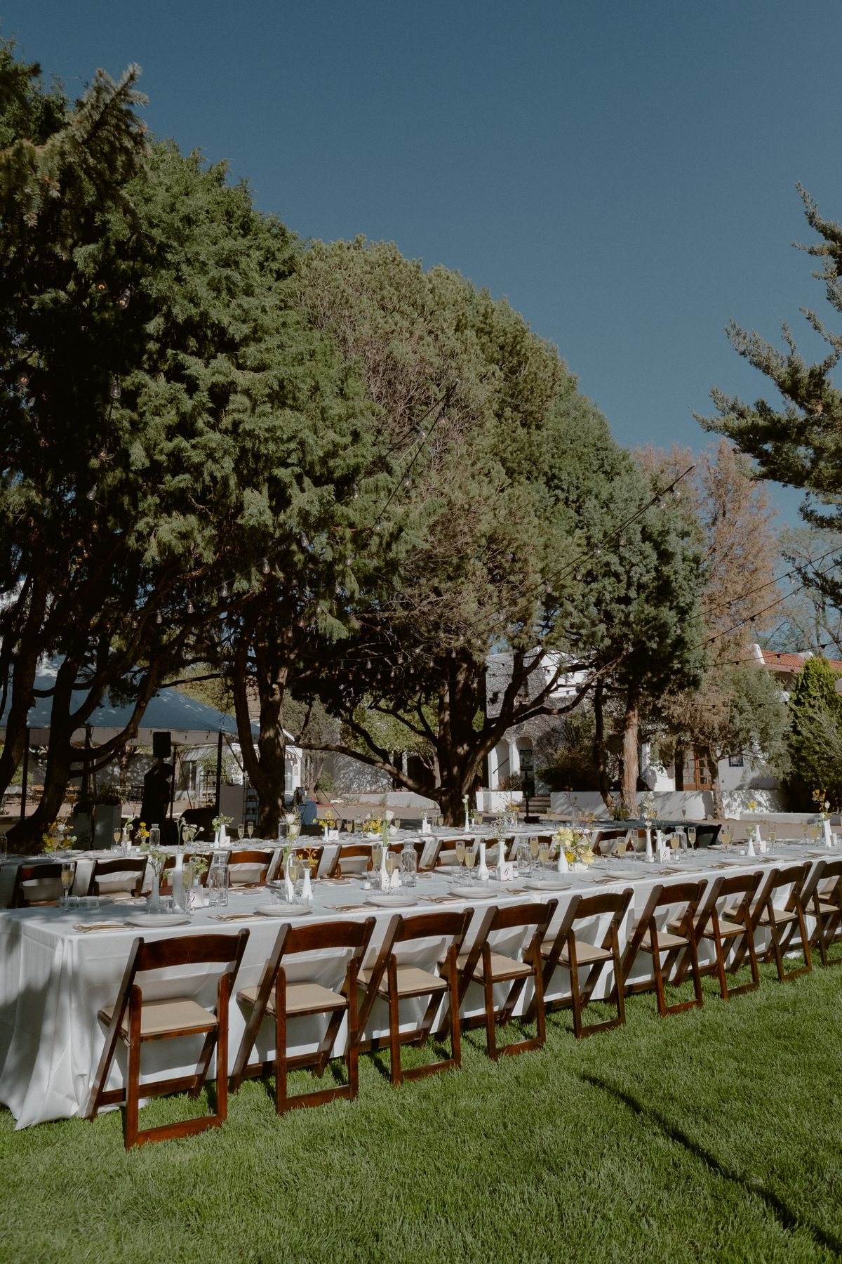 Dinner Reception in the Event Lawn